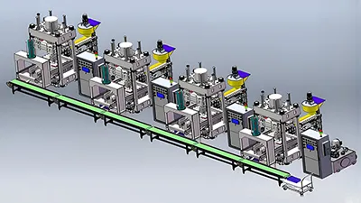 Rubber Vulcanizing Press