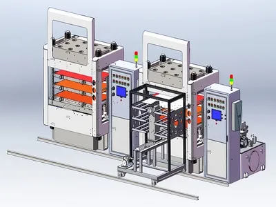 Bipolar Plate & Flow Field Plate Forming Equipment & Production Line (Hot-Melt Welding)