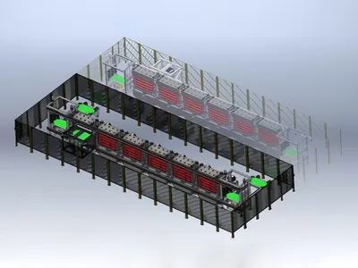 Pressing Equipment & Production Line for Single Cells, Membranes & Adhesive Films